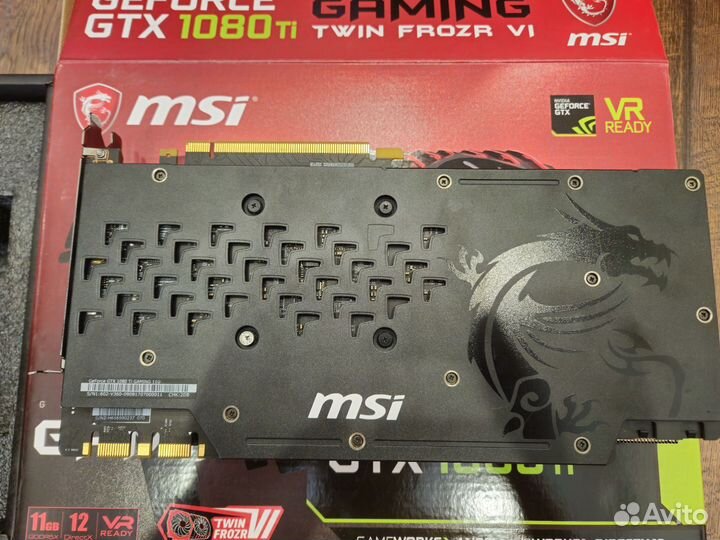 Видеокарта gtx 1080 ti