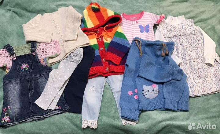 Детские вещи пакетом 12-18мес