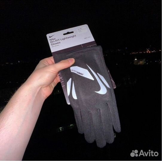 Перчатки nike hyperwarm drill