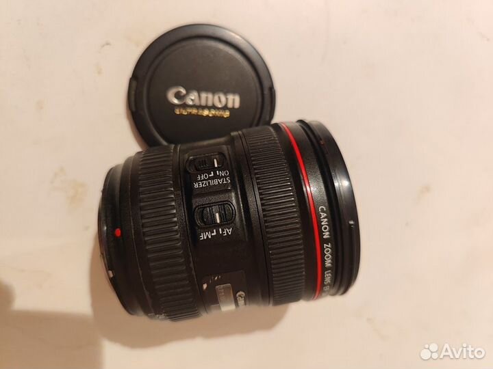 Объектив canon EF 24-70mm f/4L IS