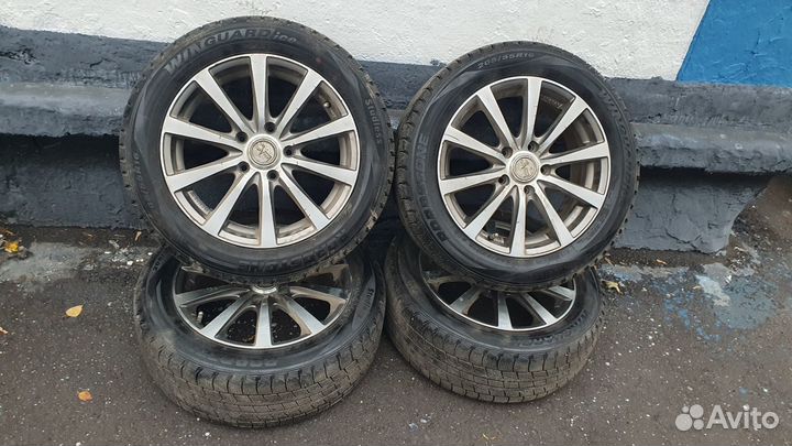 Зимняя резина на литых дисках r16