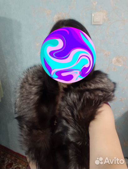 Съемный меховой воротник