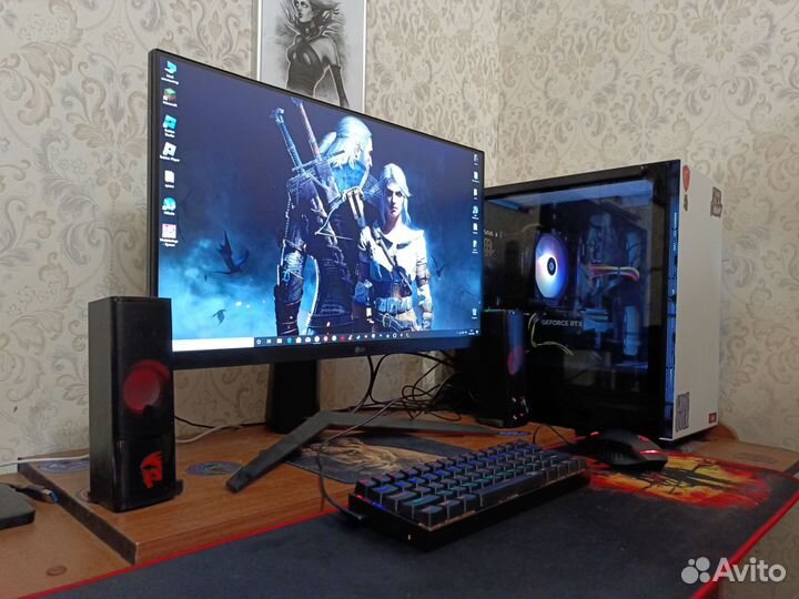 Персональный компьютер игровой полный комплект