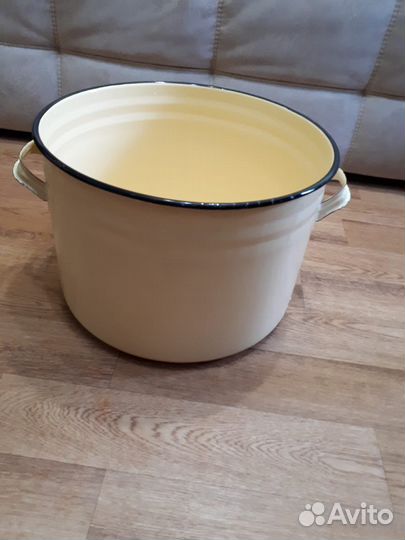 Кастрюля эмалированная 30 литров