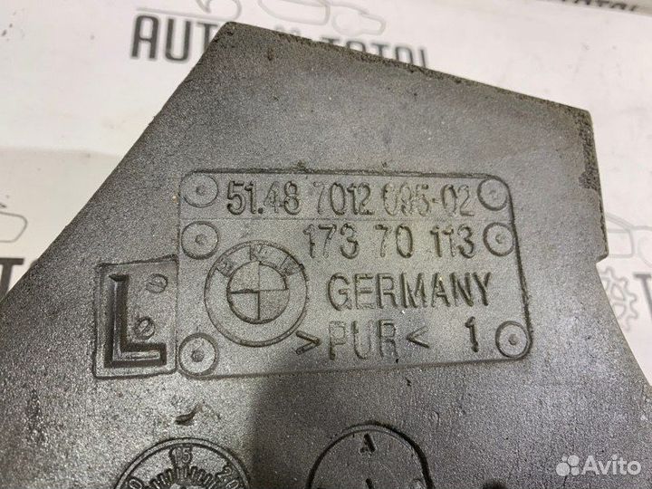 Шумоизоляция левая Bmw 745 E65 N62B44 2004