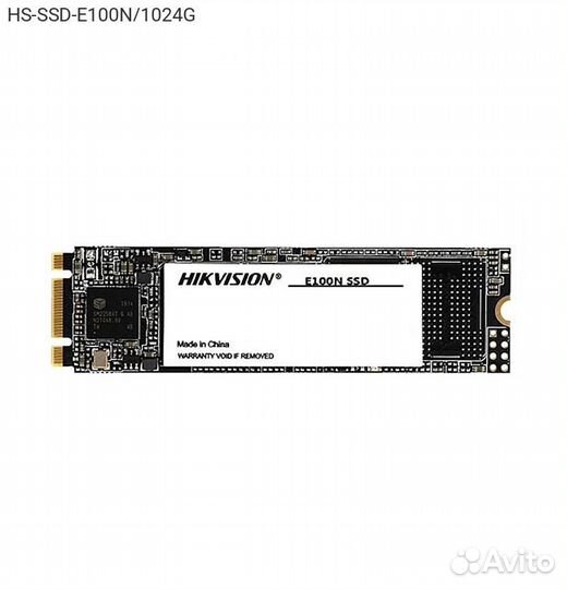Диск SSD hikvision E100N M.2 2280 1TB SATA III (6G