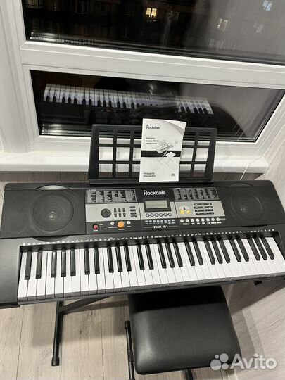 Синтезатор rockdale rkk-61