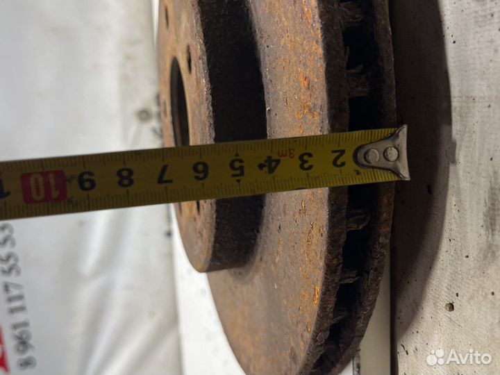 Передний тормозной диск w210 w202 mercedes