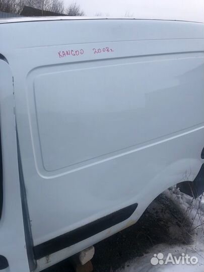 Крыло заднее левое Renault Kangoo 2003-2008