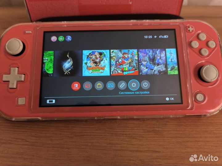 Nintendo Switch Lite прошитая