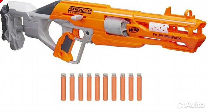 Бластер Nerf Accustrike. Alphahaшk