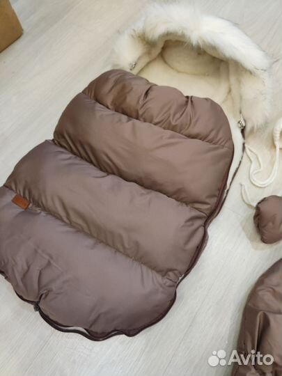 Зимний комплект на выписку с конвертом