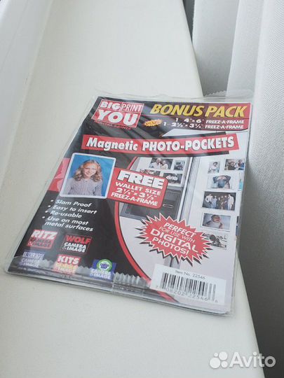 Магнитная фоторамка на холодильник