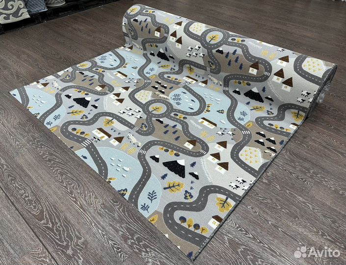 Ковровое покрытие Принт, детский, игровой