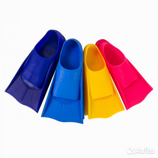 Ласты тренировочные Scorpena Pool, 33/34, Синий