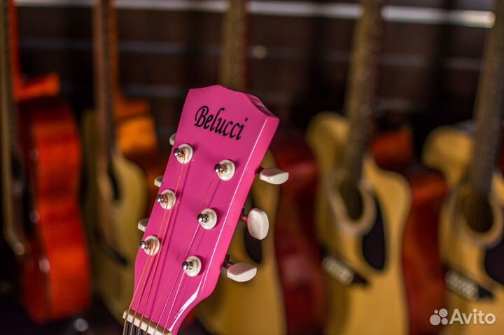 Акустическая гитара Belucci + Аксессуары