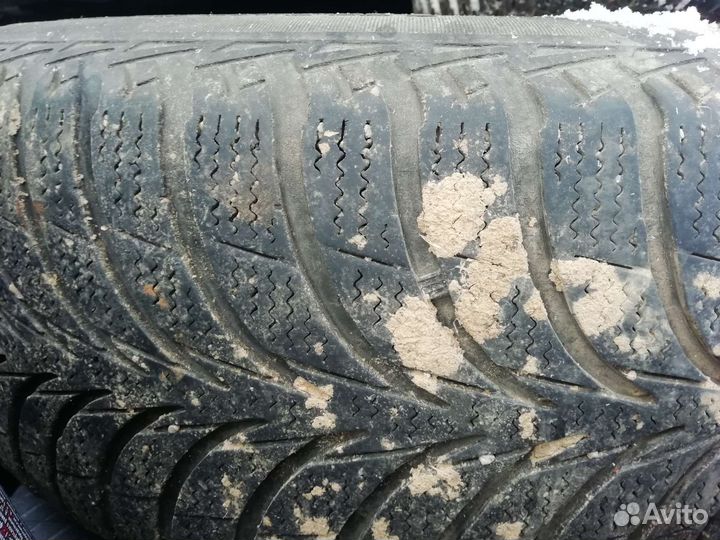 Штамповка с зимней резиной r16