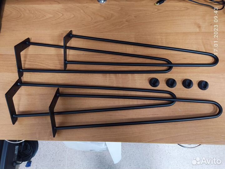 Ножки шпильки для столов, подстолья и мебель лофт