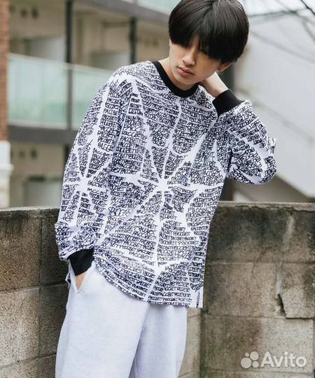 Long Sleeve Web Свитшот