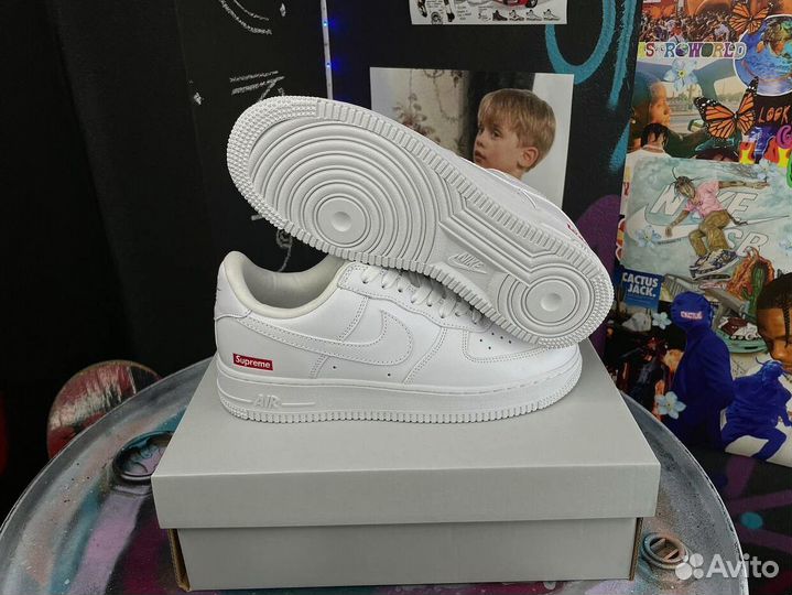 Кроссовки Nike Air Force x Supreme арт:2321957