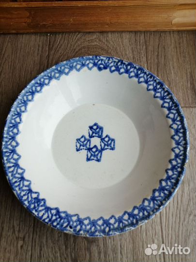 Тарелка Кузнецов Старинная