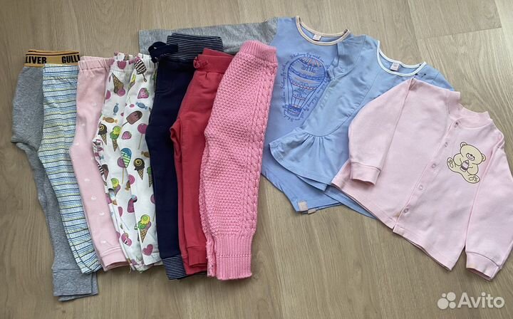 Вещи пакетом на девочку