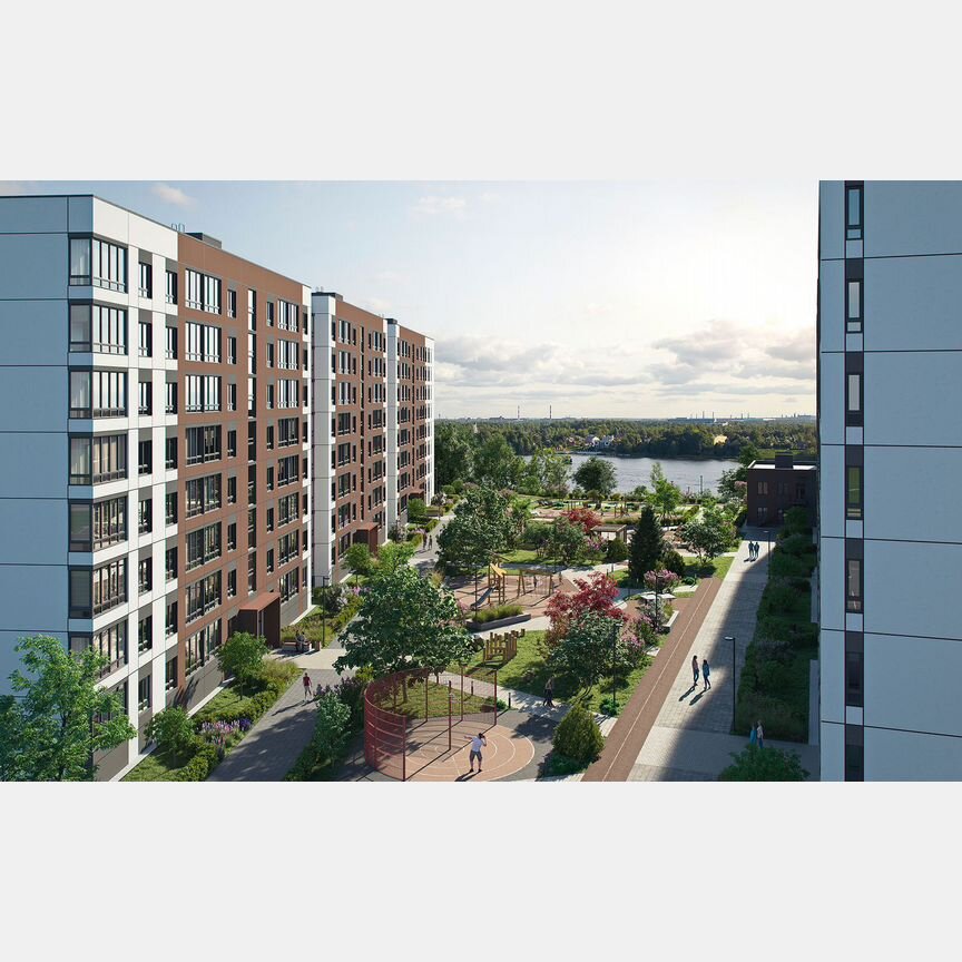 2-к. квартира, 55,3 м², 8/8 эт.