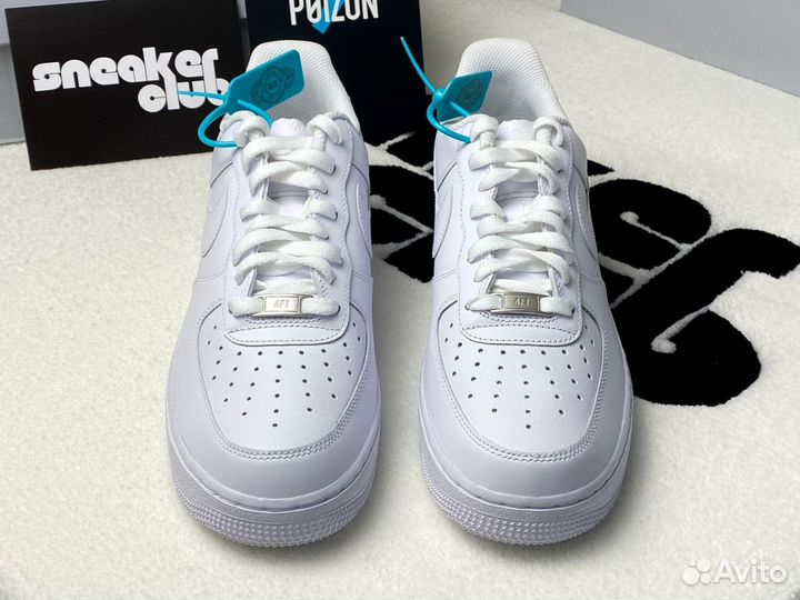 Nike Air Force 1 кроссовки белые