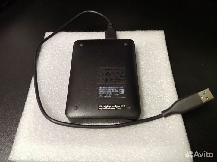 Внешний жесткий диск 4 тб WD - Elements 4TB