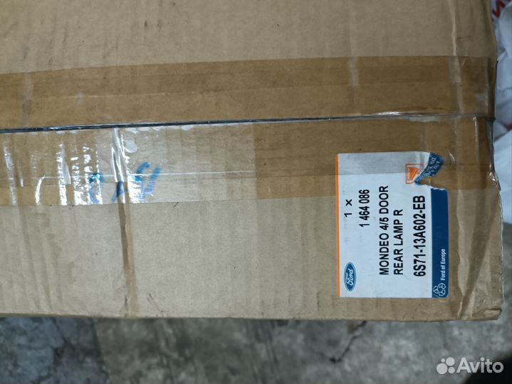 Задний фонарь ford mondeo 4