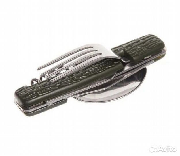 Походный туристический набор 6в1 Ложка/вилка