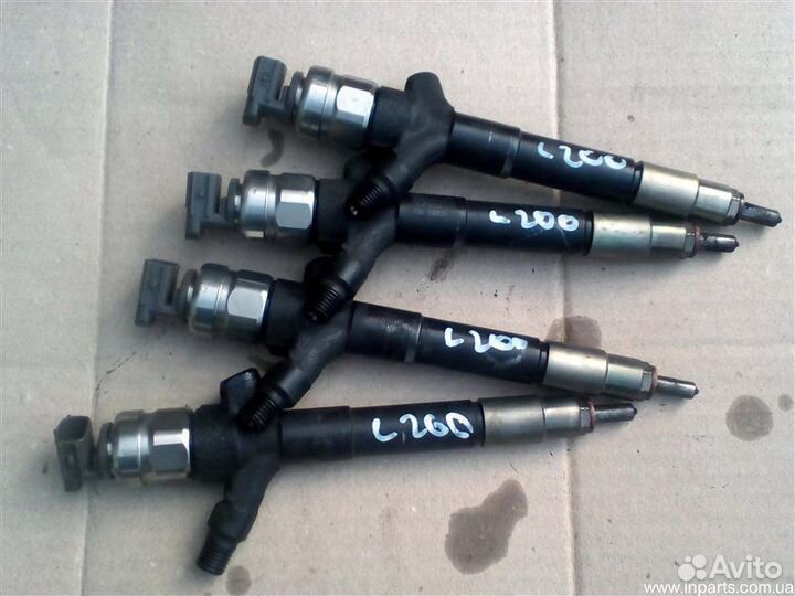Форсунки denso на mitsubishi L-200