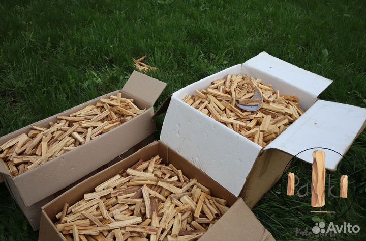 Брусочки Palo Santo для Вайлберрис 20кг крупные