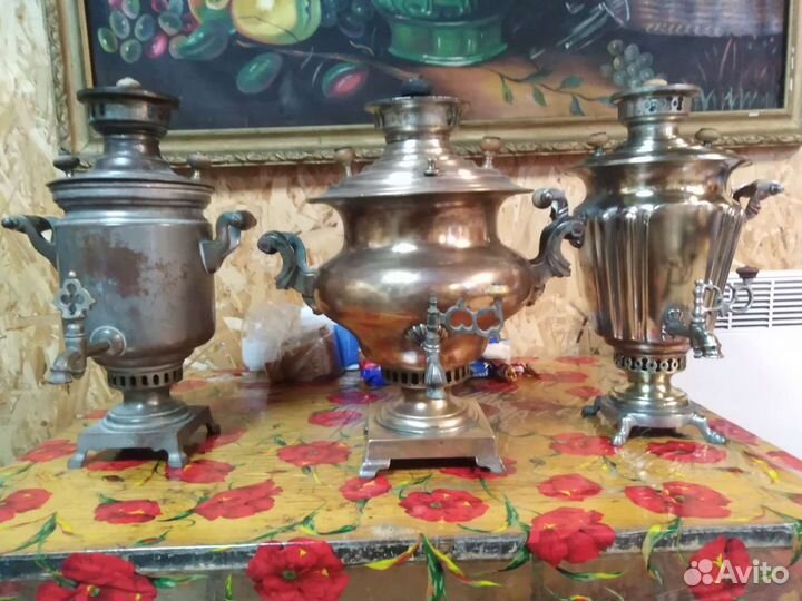Самовары царские угольные