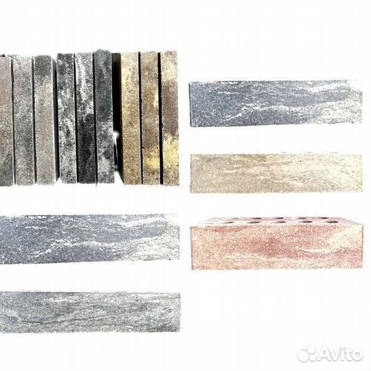 Кирпич облицовочный двухцветный