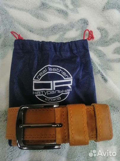 Мужской кожаный ремень