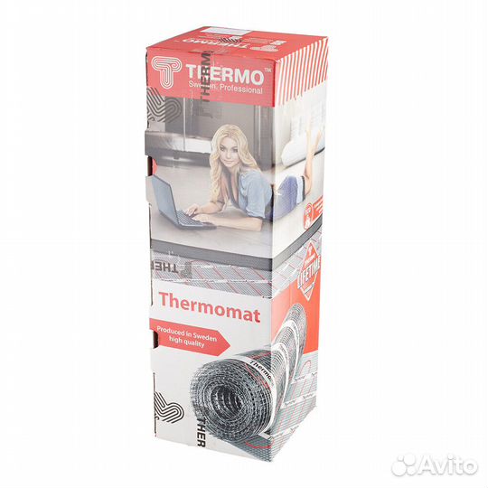 Теплый пол нагревательный мат Thermo Thermomat 5,7