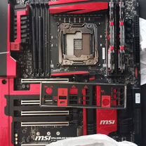 Msi x99a godlike проц и оперативка комплект