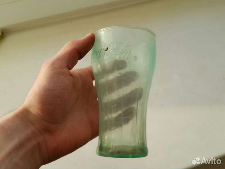Стакан редкий кока кола ретро 2005 год