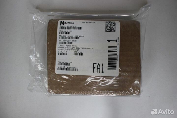 1 шт 10124 Линзы для светодиодов OpTexas Instrumen