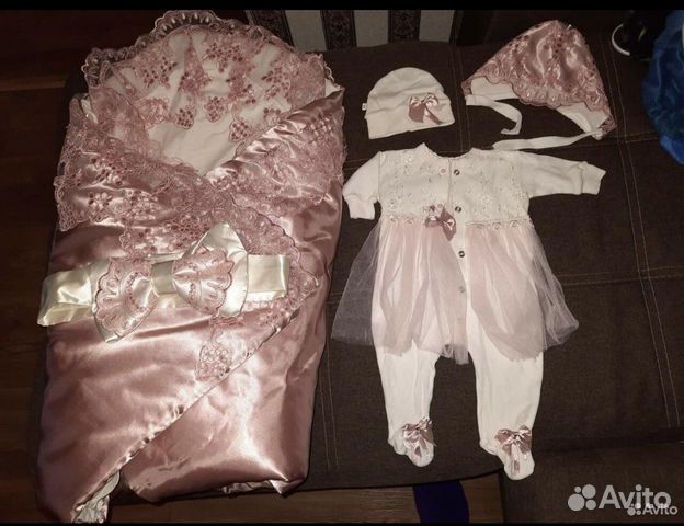 Конверт на выписку для девочки