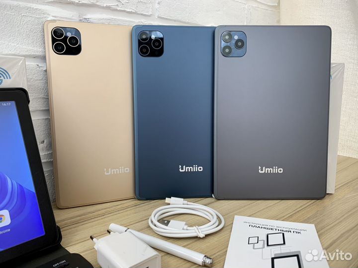 Планшет Umiio A10 pro 6/128 с клавиатурой и чехлом