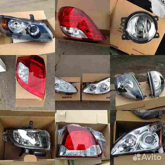 Rav4 landcruiser 200 12- Фара противотуманная лева