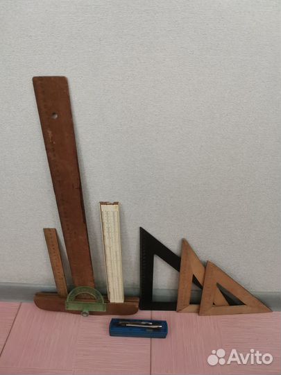 Чертежные принадлежности времен СССР