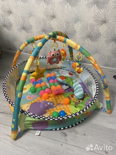 Детский развивающий коврик 3 в 1