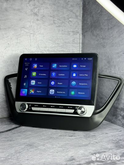 Магнитола на hyundai Solaris 2 8ядер