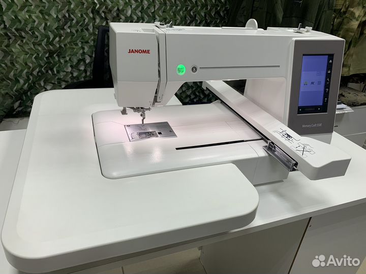 Вышивальная машина janome 550e