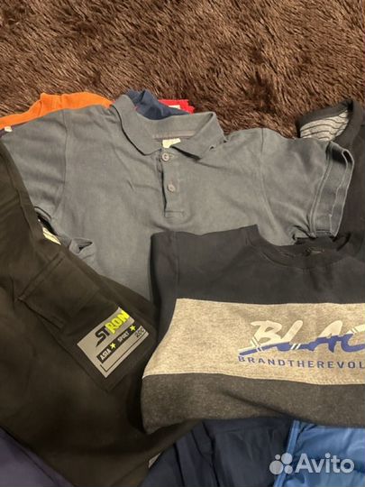 Детская одежда пакетом на мальчика 8-10 лет