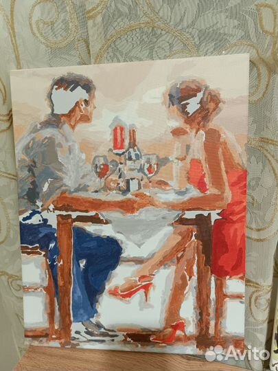 Раскрашенные картины по номерам