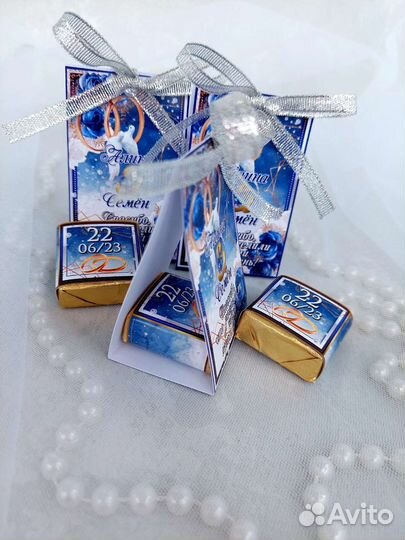 Бонбоньерки на свадьбу / презент для гостей